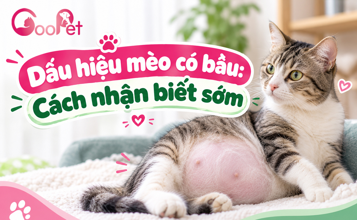 Dấu hiệu mèo có bầu - cách nhận biết sớm