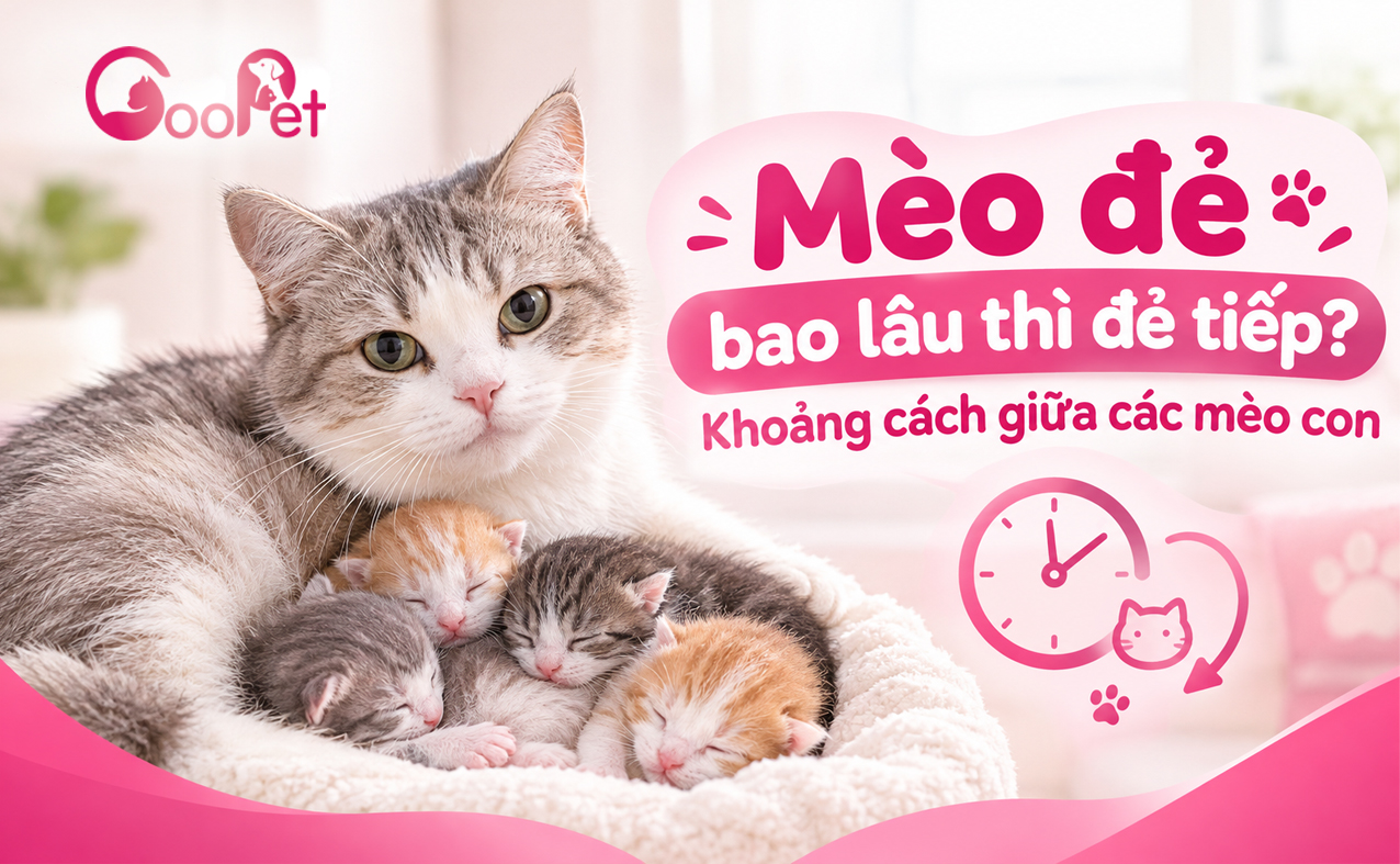 Mèo đẻ bao lâu thì đẻ tiếp?